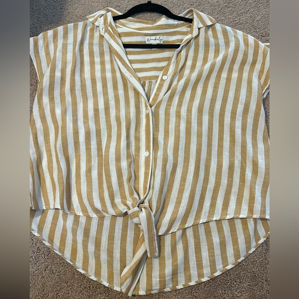 Wonderly Tie Shirt